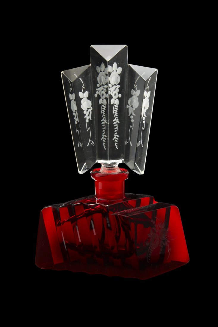 1930s Czechoslovakian perfume bottle (1 of 1)