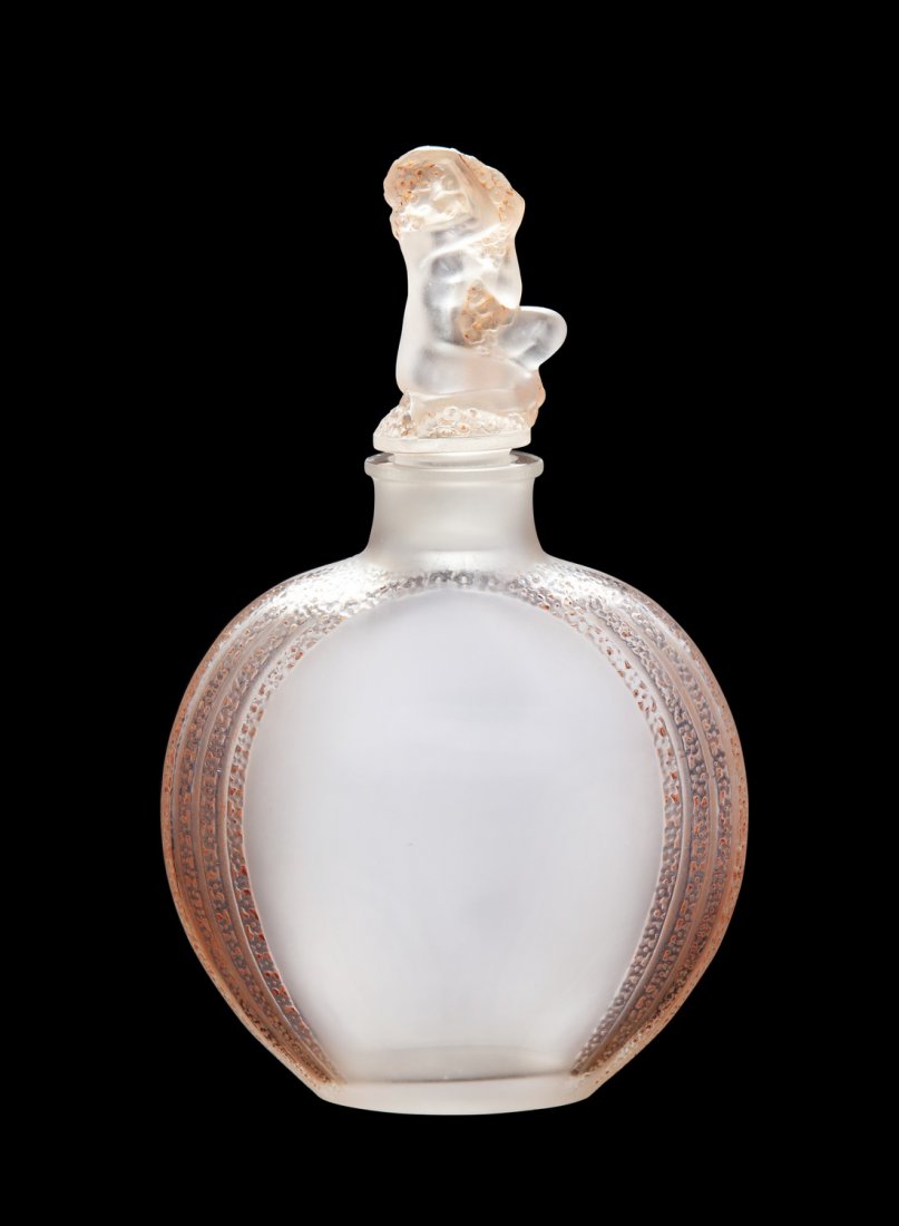 1928 R. Lalique “Myosotis perfume Rene Lalique Myosotis Perfume Bottle