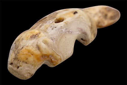 Pre-Columbian Mayan Zoomorphic Spondylus Shell Pendant