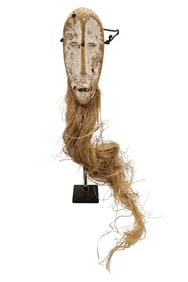 A Miniature Lega Mask w/ Fiber Beard