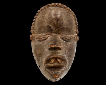An Old Miniature Dan Passport Mask