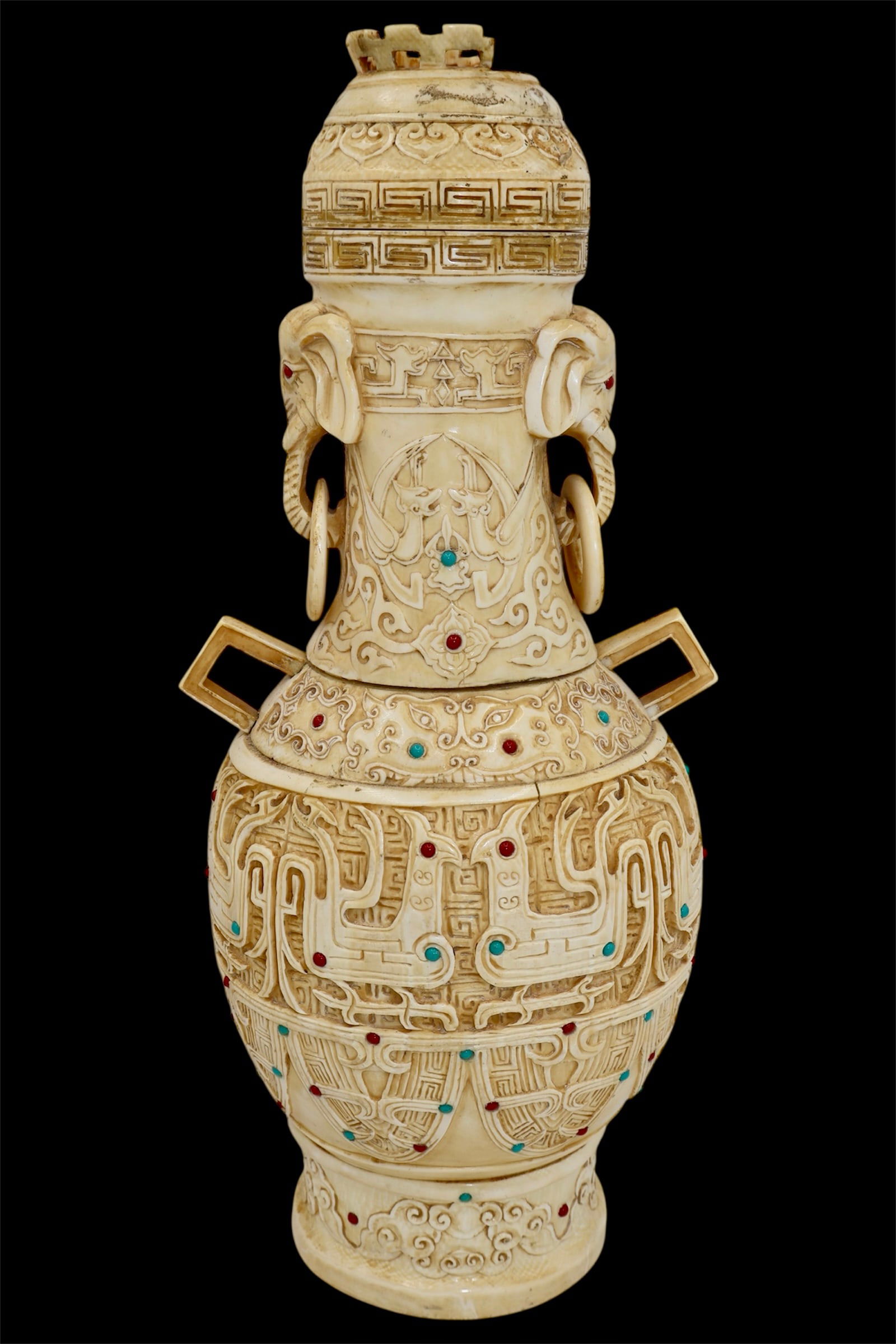 A Very Large Antique Archaistic Chinese Vase (1 of 17)