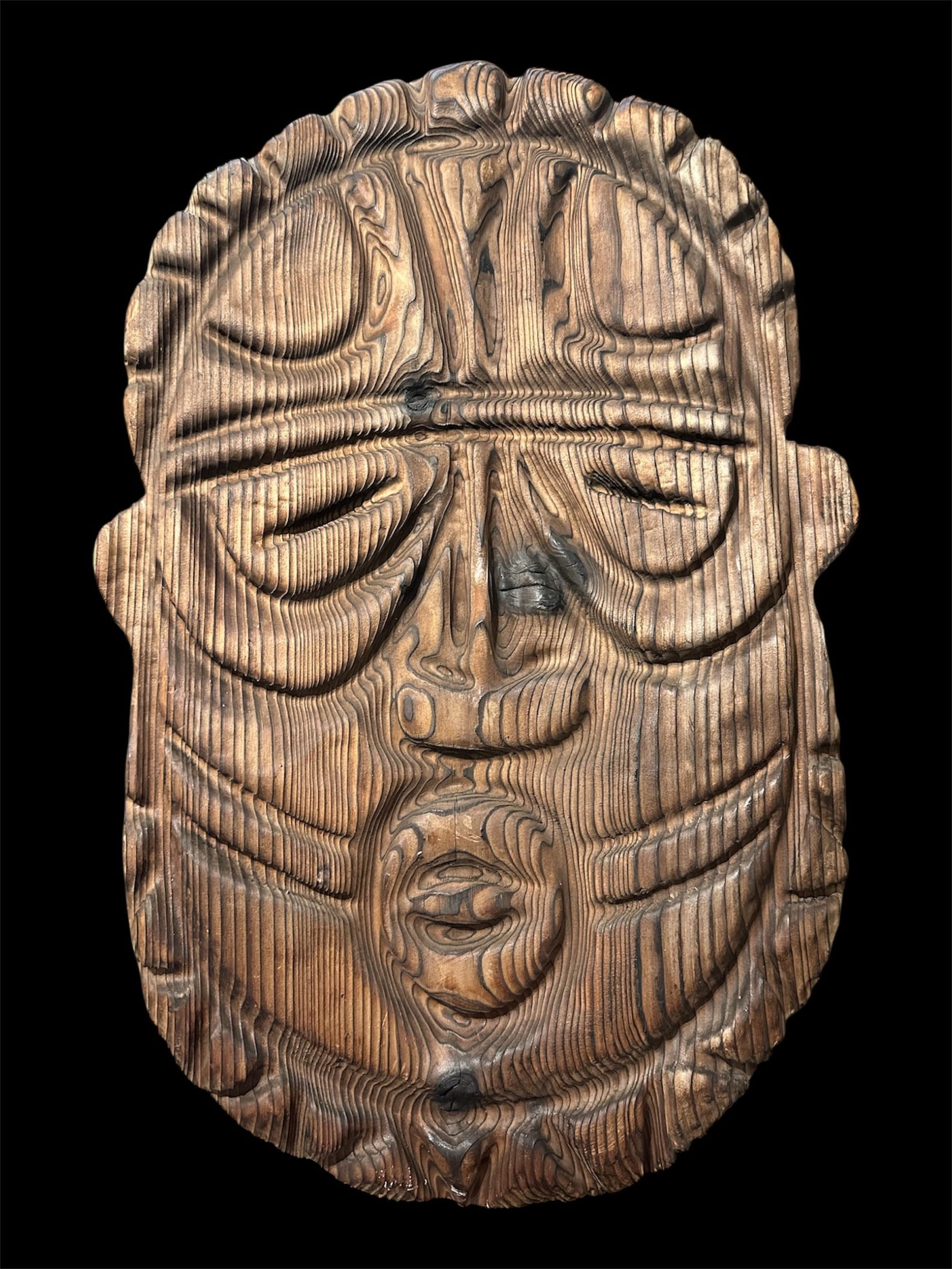 WITCO Carved Tiki Bar Mask (1 of 5)