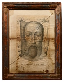 Antique VEIL OF VERONICA Third Class Relic