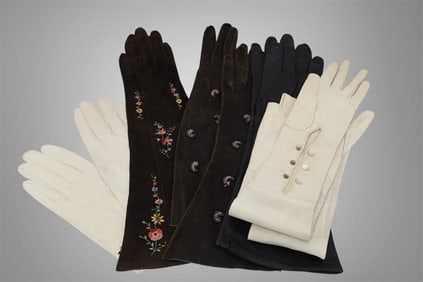 A Group of French Women’s Gloves