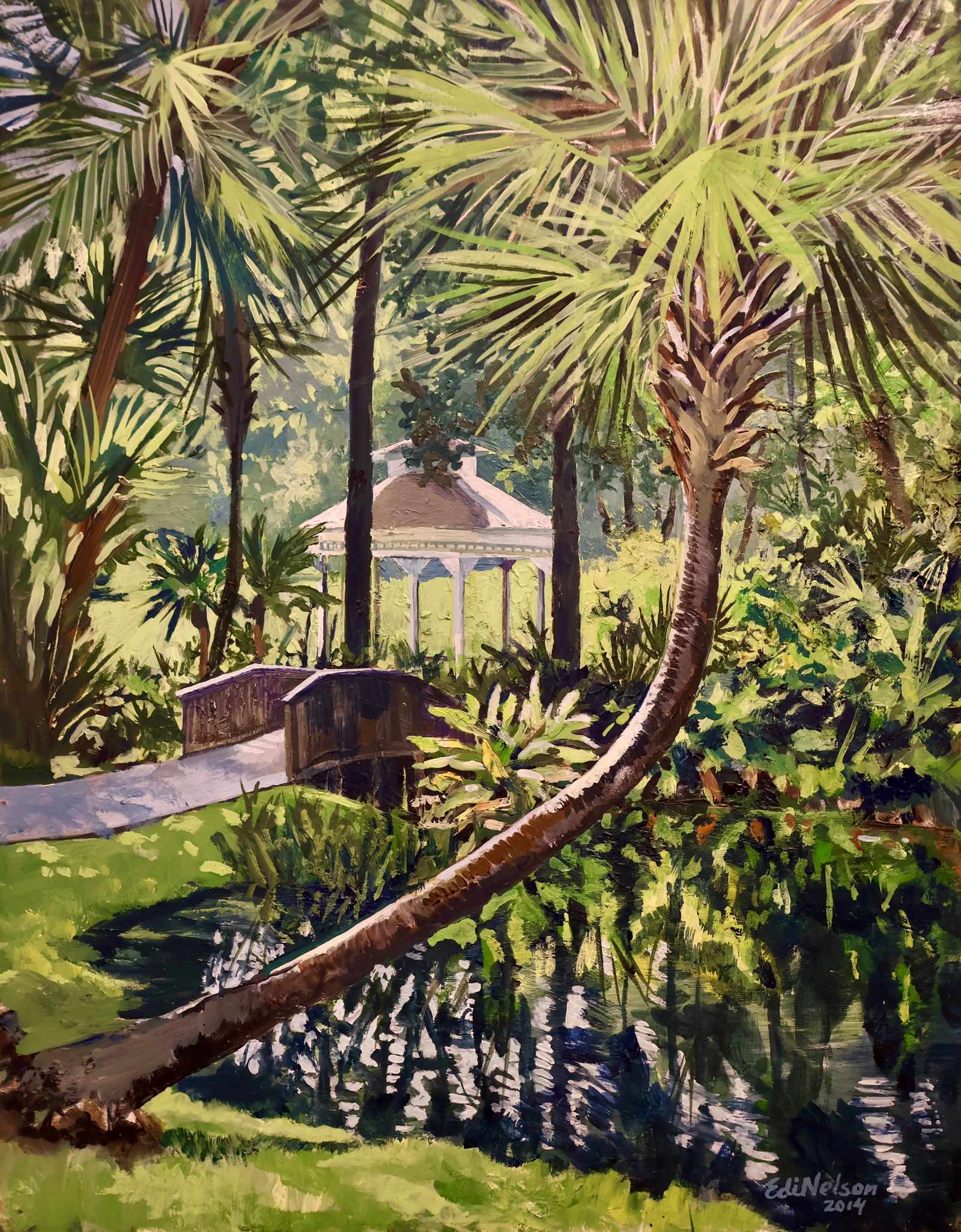 A Central Florida Plein Air Landscape Painting (1 of 7)