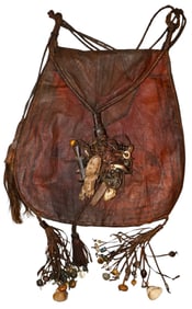 A Yoruba Africa Diviners Bag