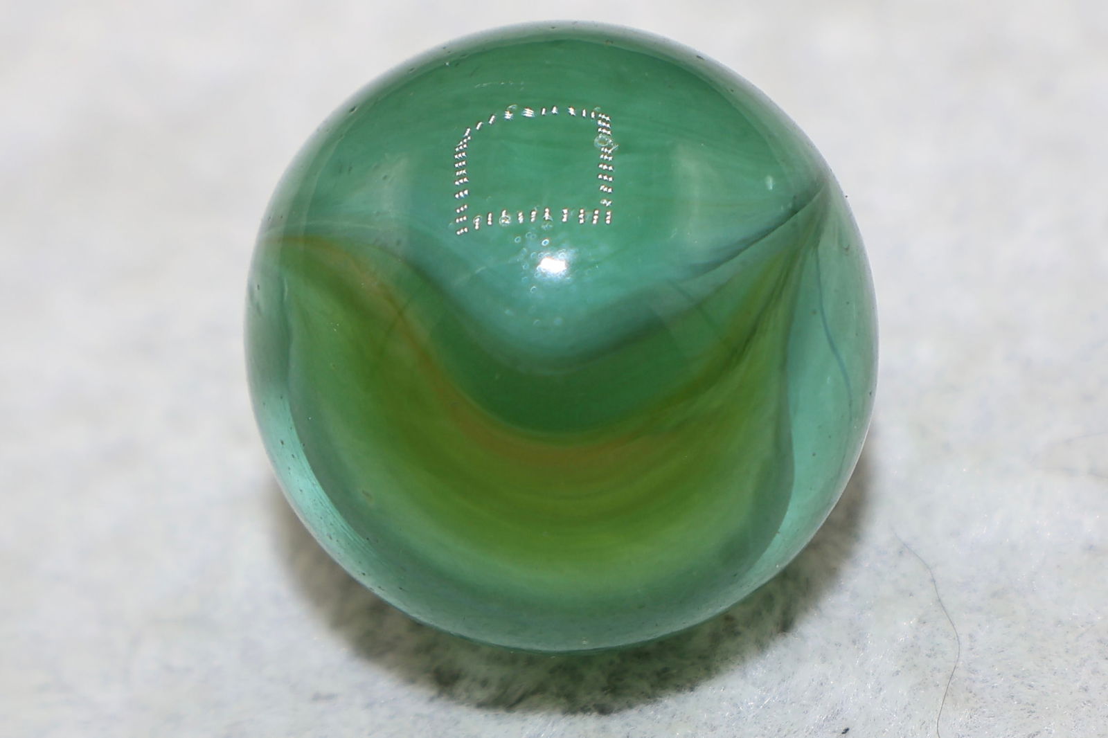 Amazing Seafoam Green VITRO AGATE Cat Eye Shooter Marble