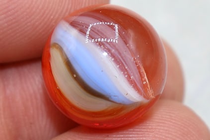 Stunner Cherry Red MASTER MARBLE Sunburst Marble