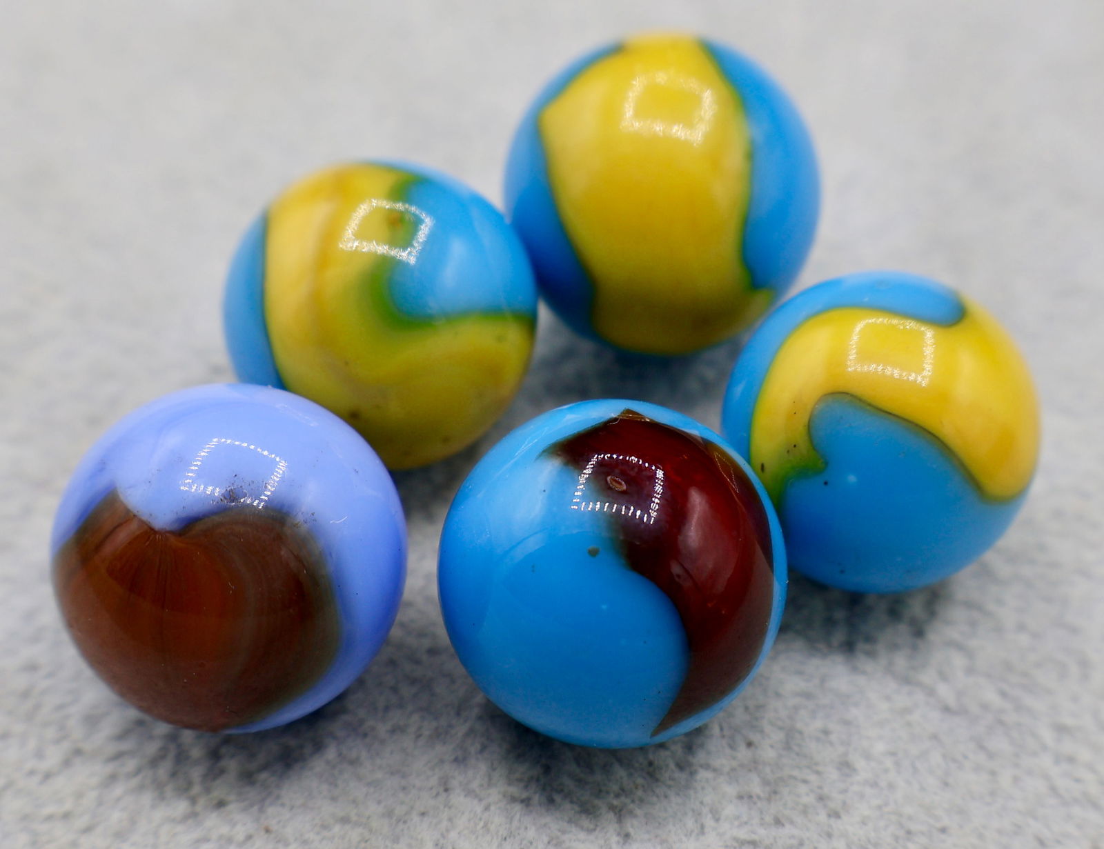 Amazing Collection of PELTIER Peerless Patch Marbles (1 of 6)