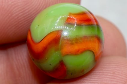 1930’s Peltier Glass Company FLAMING DRAGON #2