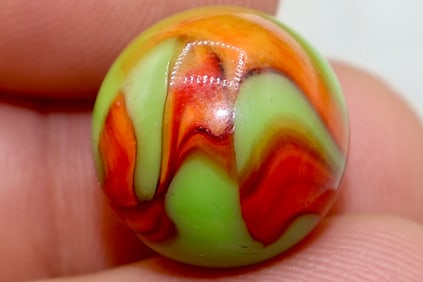 1930’s Peltier Glass Company FLAMING DRAGON #3