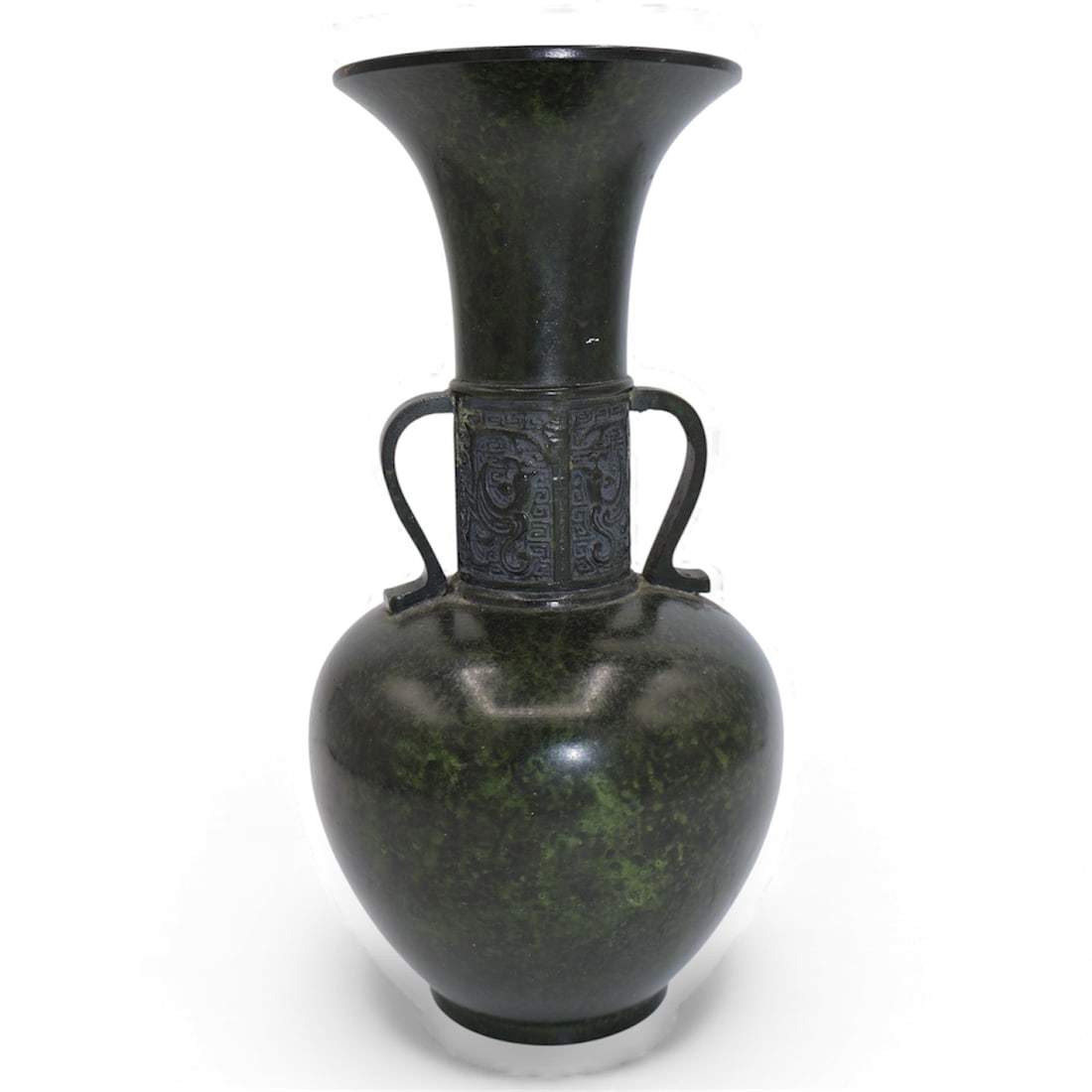A Meiji Period Japanese Bronze Archaistic Style Vase (1 of 8)