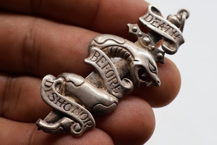 A Rare Vintage FLASHPOINT STUDIOS New York Silver Pendant