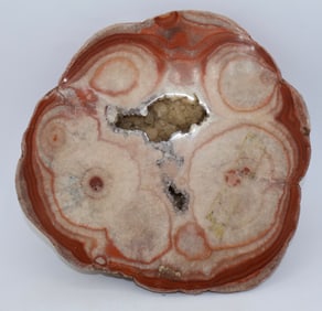 A Very Large Dulcote Polished Agate Geode Nodule
