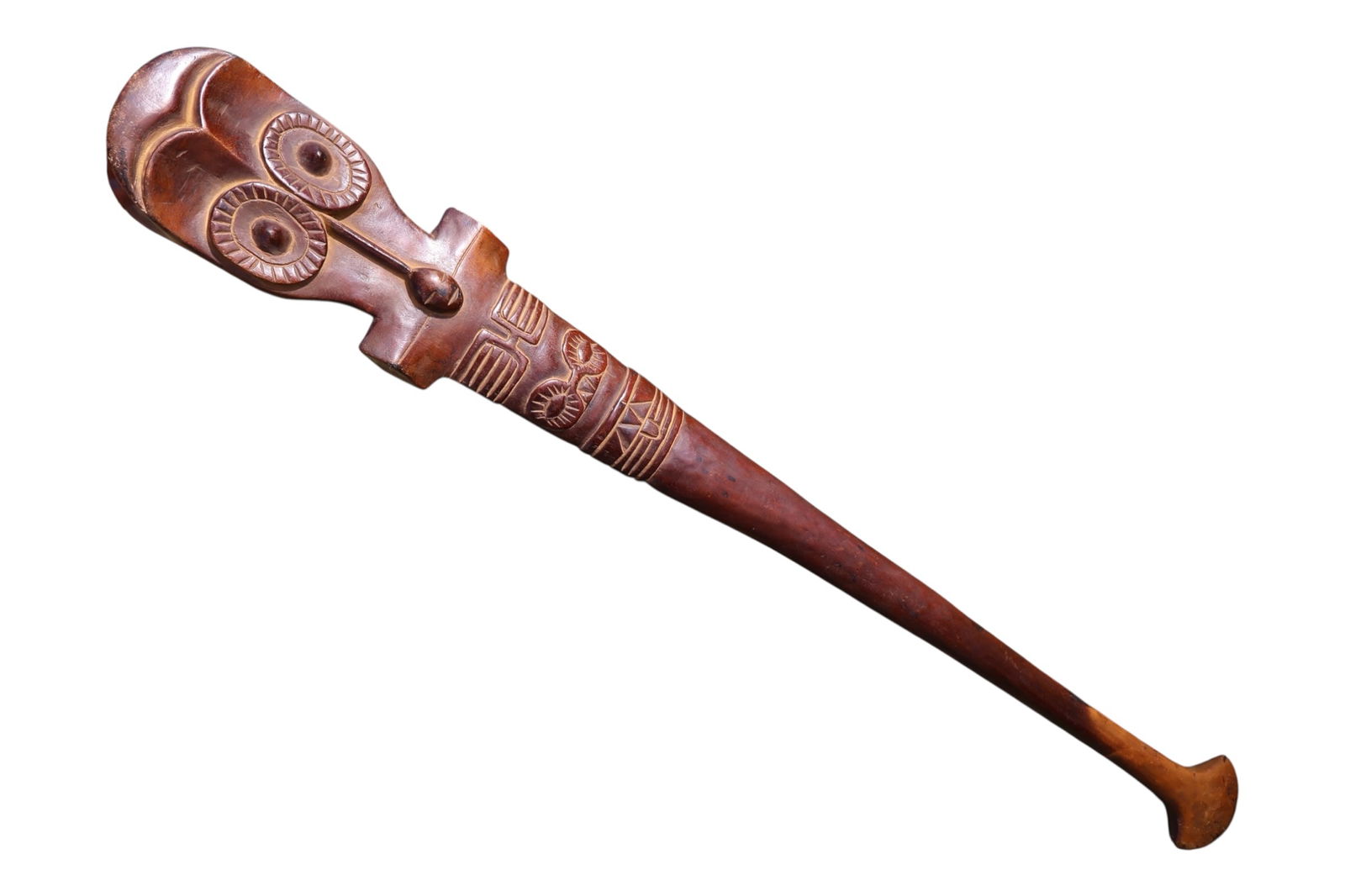 A Very Fine 19th C. Marquesas ‘u’u War Club (1 of 12)