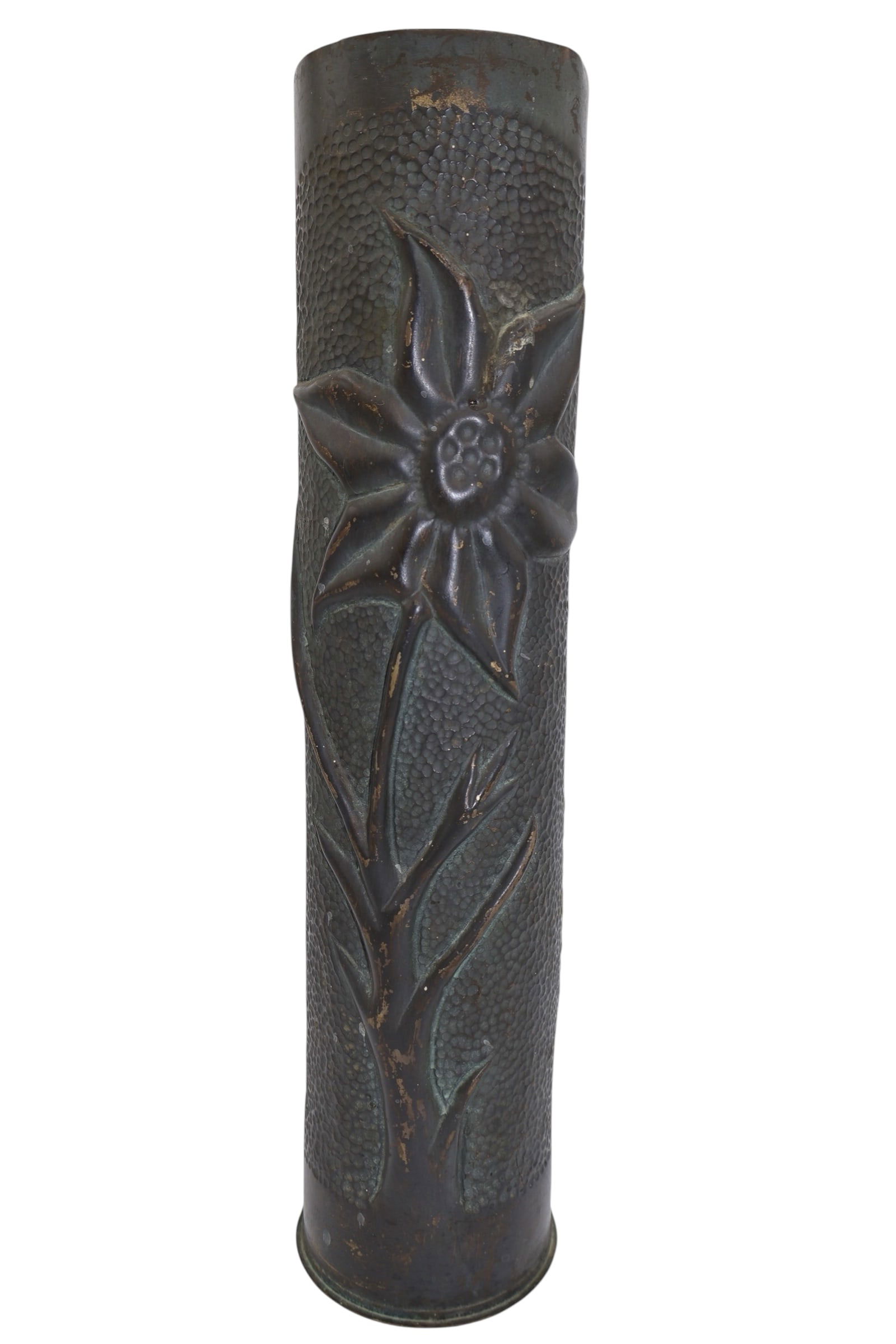 A WWII Trench Art Munition Artillery Shell Vase (1 of 8)