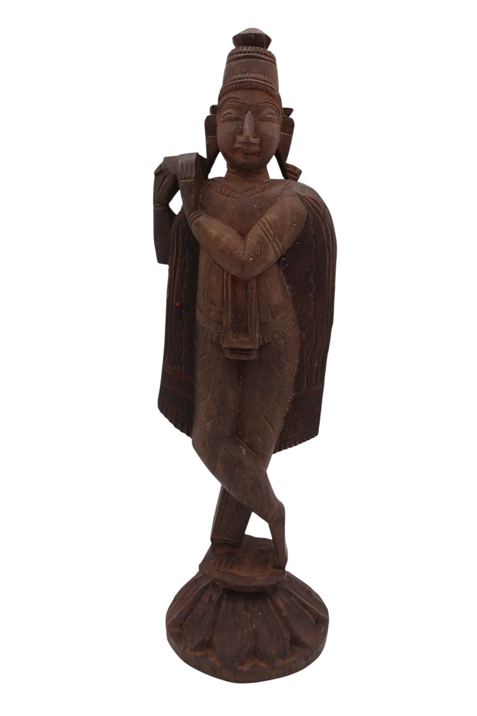 An Antique Southeast Asian Hindu. Wood Carving (1 of 7)