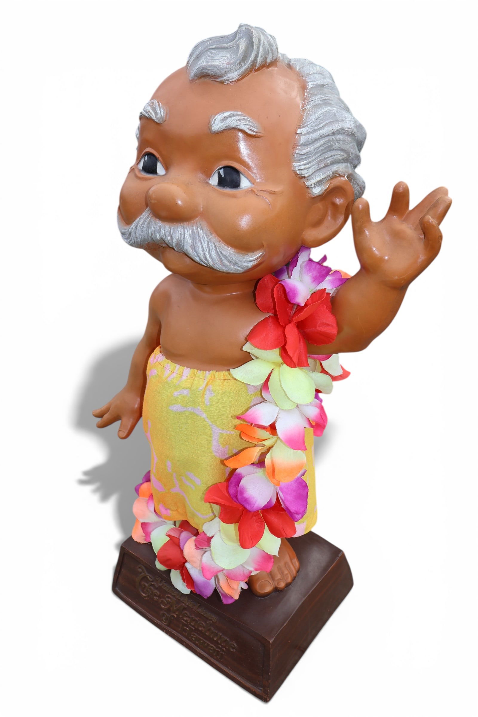 A Menehune United AirLines Hawaii Advertising Display Statue (1 of 8)