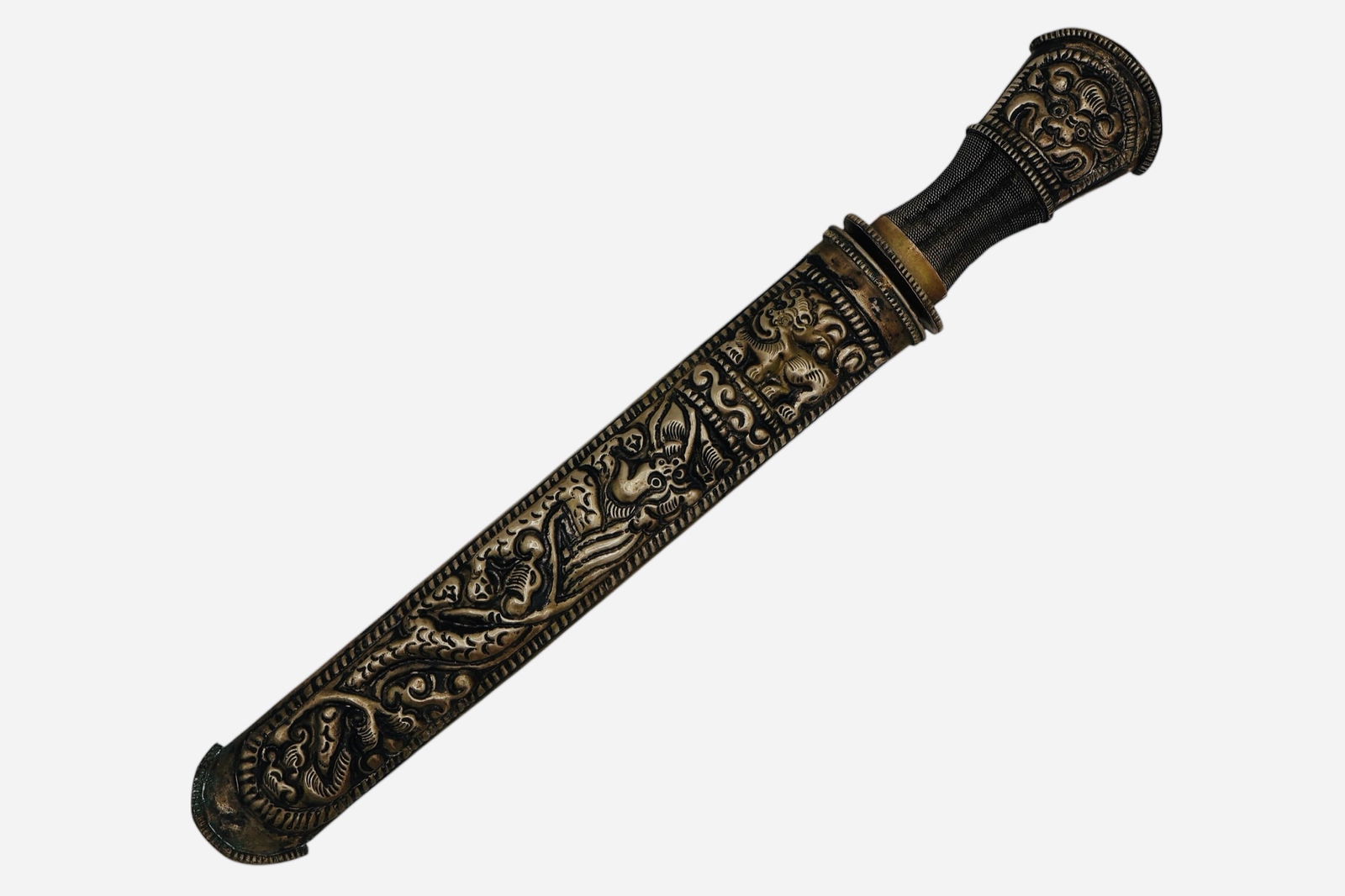 Antique 19th C Tibetan Ritual Dagger (1 of 10)