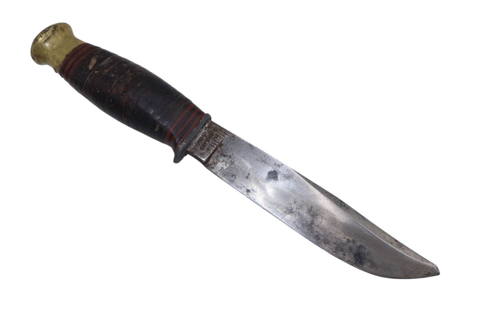 A WWII Era Old Johnson Western Works Fighting Knife (1 of 7)