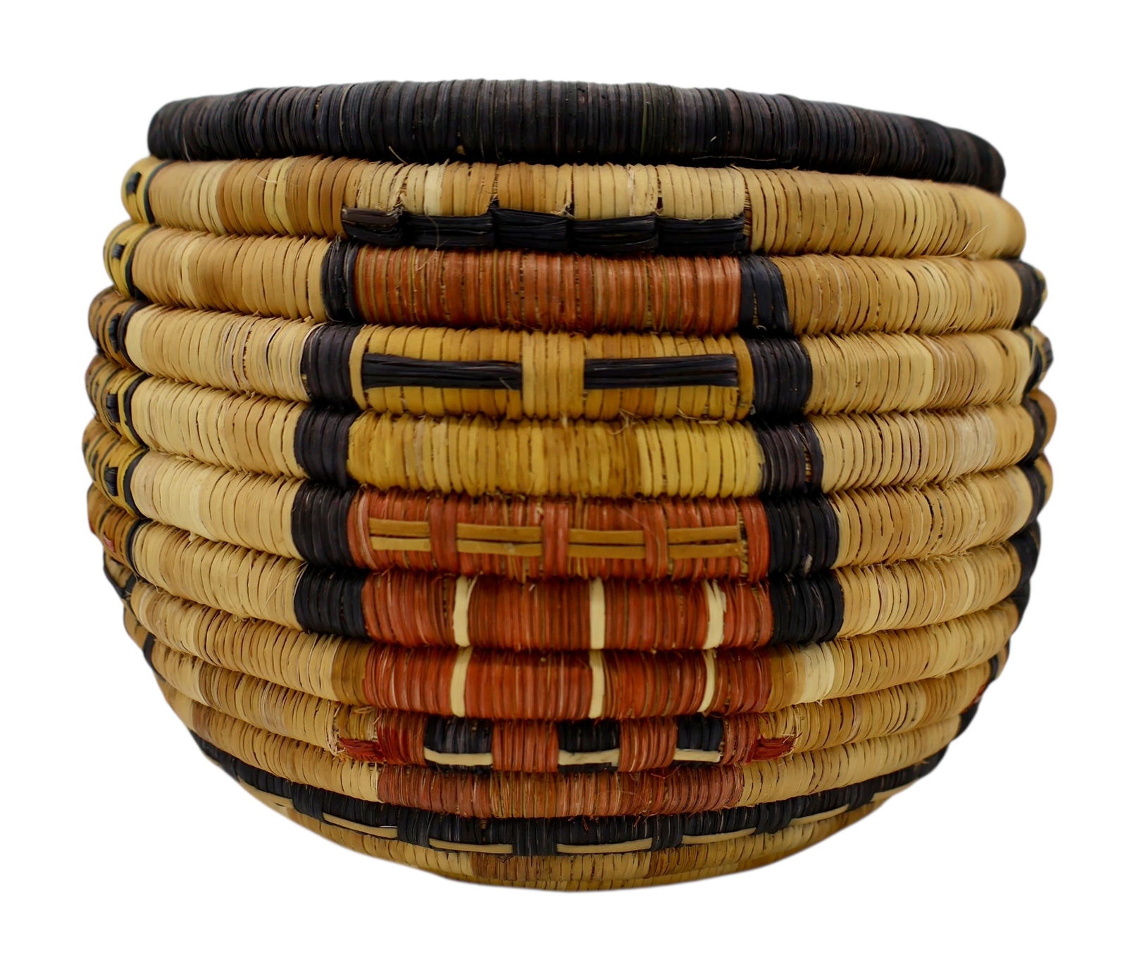 A Vintage 20th C Hopi Kachina Woven Basket (1 of 12)