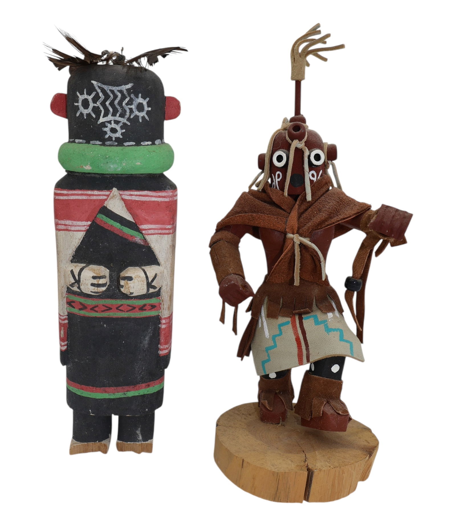 A Pair of 20th Century Kachina Dolls (1 of 9)
