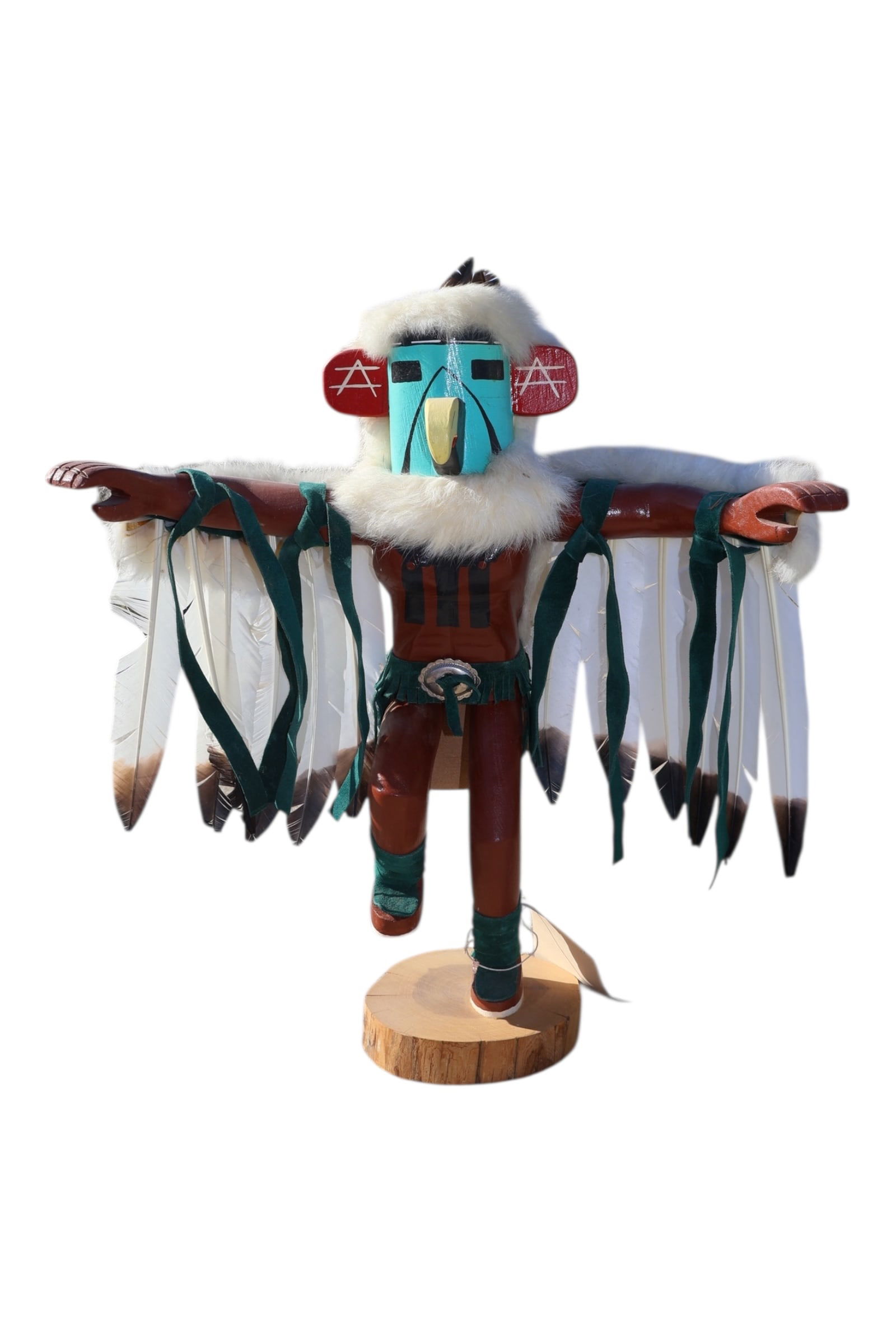 A Large Eagle Man 20th Century Kachina Doll (1 of 8)