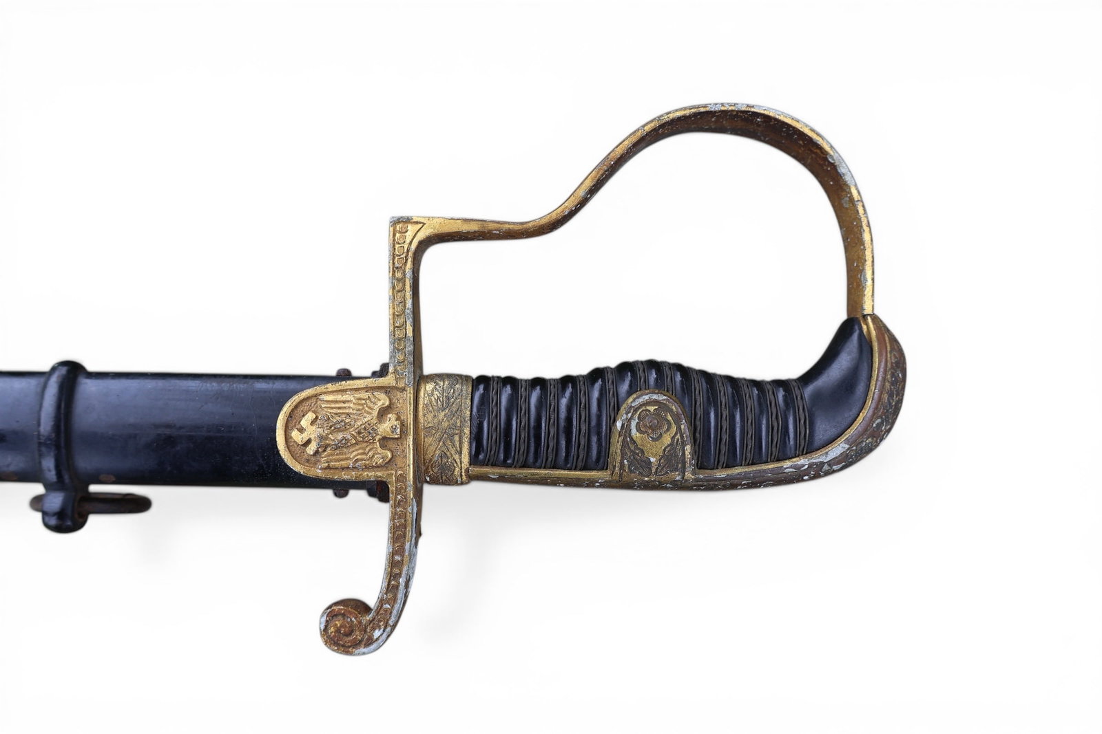 Original German WWII F.W. HOLLER Solingen Officers Sword (1 of 8)