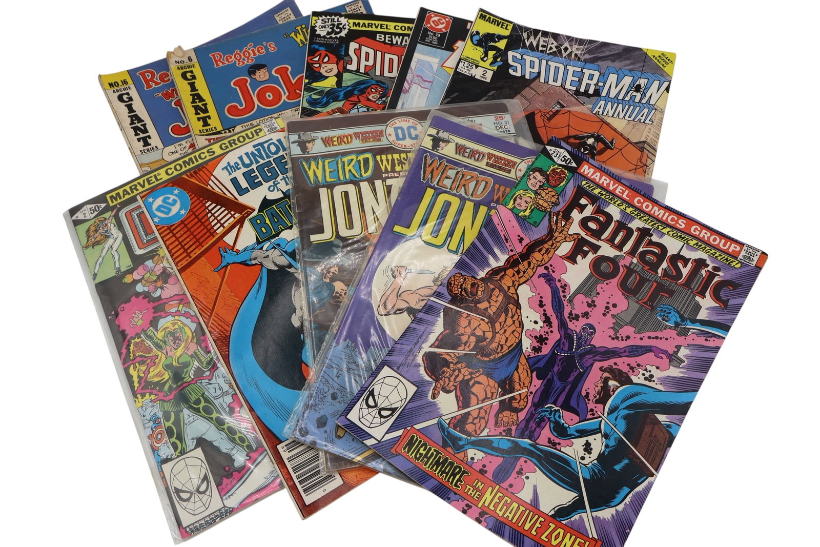 Vintage Comic Book Lot - Spider-Man Fantastic Four (1 of 14)