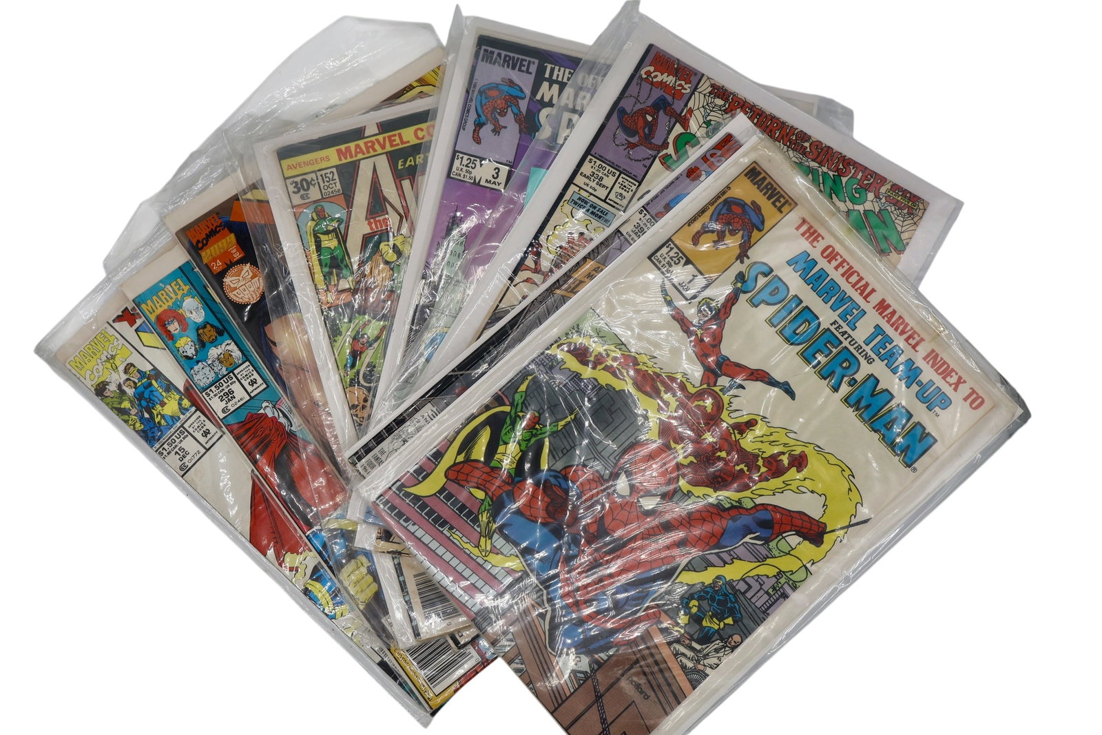 Vintage Comic Book Lot - Spider-Man X-Men RAW UNGRADED (1 of 5)