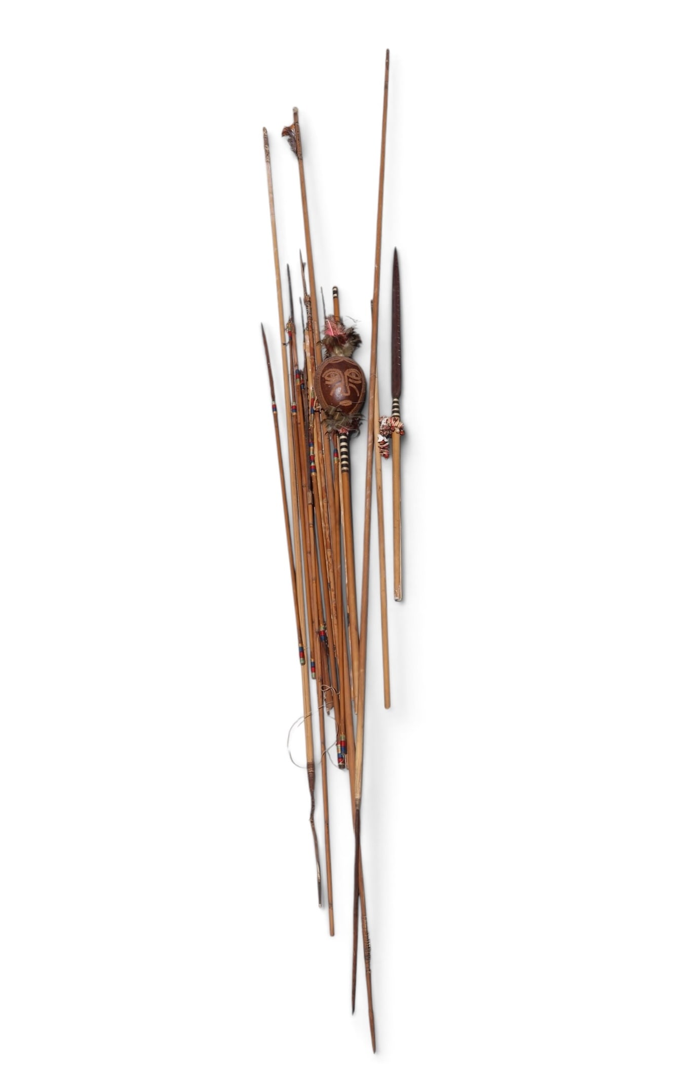 A Large Worldwide Collection of Tribal Arrows and Spears Tips (1 of 7)
