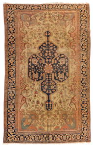 Antique Farahan Sarouk Rug