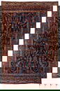Antique Lavar Kerman Rug