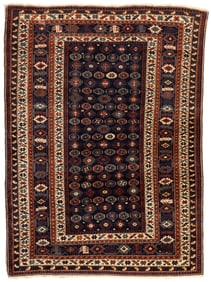 Antique Russian Chichi Rug