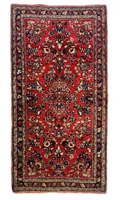 Antique Sarouk Rug
