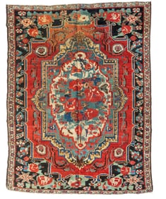 Antique Bakhtiari Rug