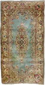 Vintage Kerman Mini Rug