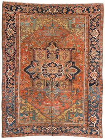 Antique Heriz Rug