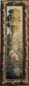 Antique 19th Century French Aubusson Tapestry