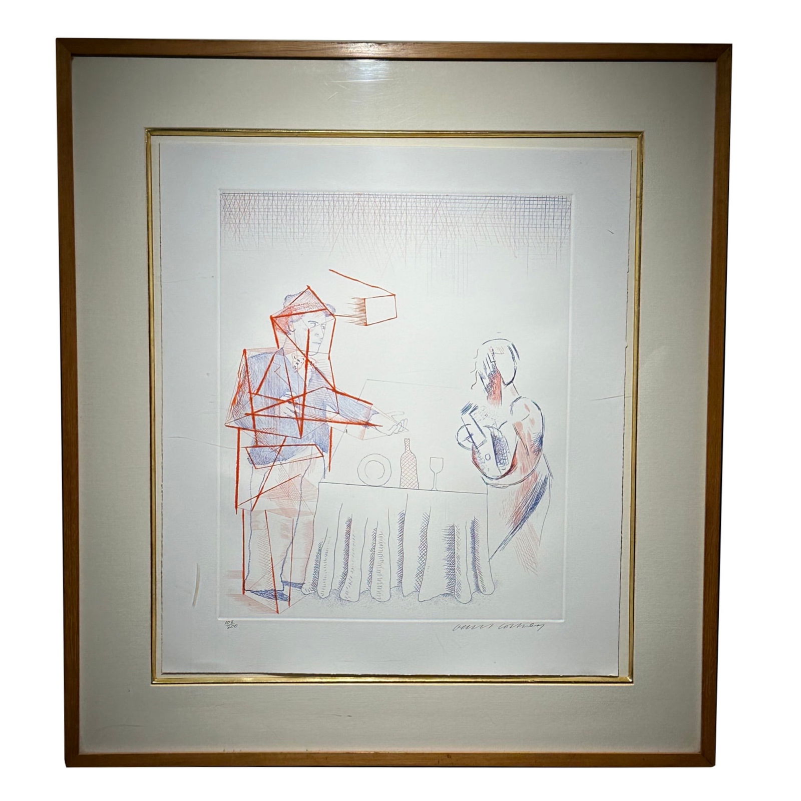 The Blue Guitar by David Hockney (1 of 3)