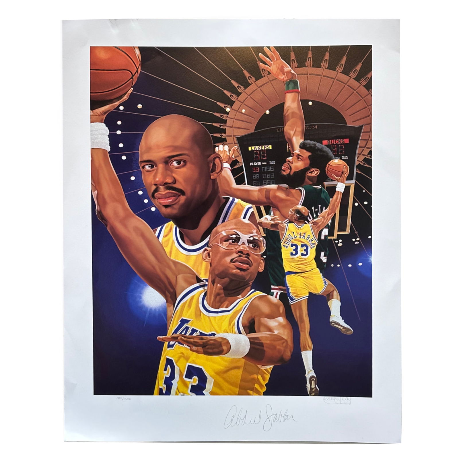 Kareem Abdul-Jabbar by Danny Day (1 of 2)