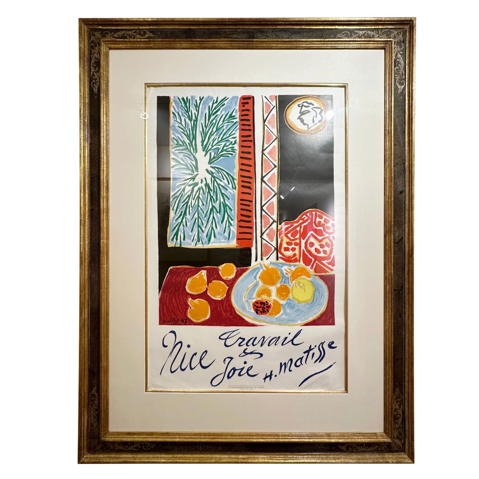 Still Life with Pomegranates Promotional Poster by Henri Matisse (1 of 1)