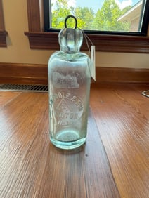 TW Poole & Son Newton, NJ Hutcheson bottle