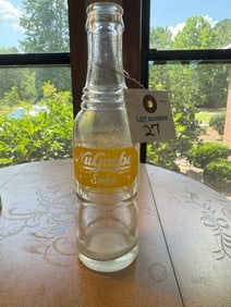 Nu Grape Soda Bottle