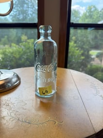 Property of Coca Cola Bottling Company Glass
