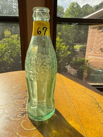 Clear Augusta, GA Coca Cola Bottle
