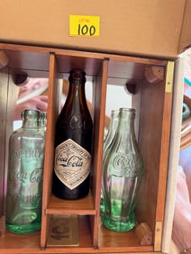 Centennial Display Coca Cola case (3xbottles)