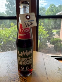 Glass Class 1984 Coca Cola Bottle 16oz