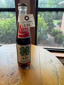 4-H Rock Eagle 30yrs of service Coca Cola Bottle